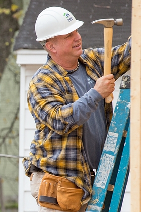 Garth Brooks helped build a home in Memphis, Tennessee