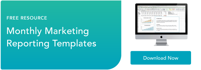 free marketing reporting templates