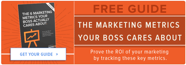 free guide to marketing metrics your boss cares about 