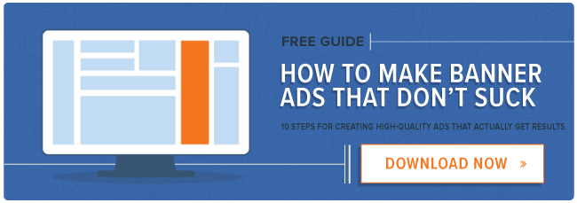 free ebook: how to make banner ads that don't suck