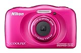 #10: Nikon Coolpix S33 Digitalkamera (13,2 Megapixel, 3-fach opt. Zoom, 6,9 cm (2,7 Zoll) LCD-Display, USB 2.0, bildstabilisiert) pink