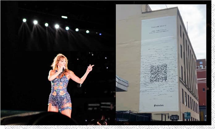 Read article: 4 Marketing Lessons from Taylor Swift’s QR Code Campaign